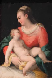 Madonna met kind, ca. 1564 (olieverf op hout)