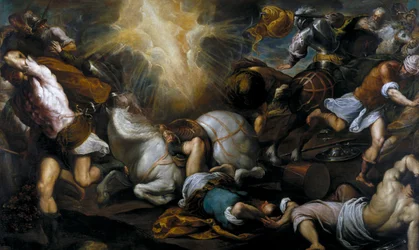 De bekering van Sint Paulus op de weg naar Damascus