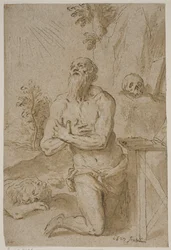 Sint Hiëronymus in de wildernis
