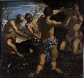 De smidse van Vulcanus, 1576-1577