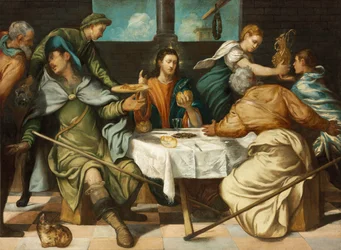 Het avondmaal in Emmaüs