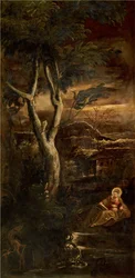 De Maagd lezend, ca. 1583