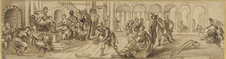 Salomo en de koningin van Sheba