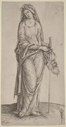 Judith met het hoofd van Holofernes in haar handen