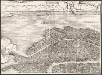 Uitzicht op Venetië [linkerbovenblok]