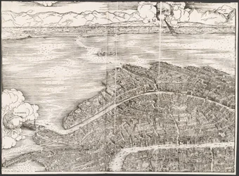 Uitzicht op Venetië [blok linksboven]