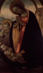 Madonna en Kind met de jonge Johannes de Doper