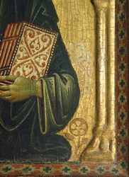 De Verlosser met de Madonna en Heiligen (detail)