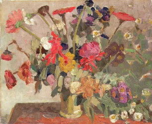Een boeket bloemen