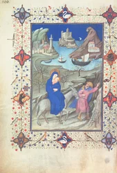 Ms 11060-61, Vlucht naar Egypte, uit 