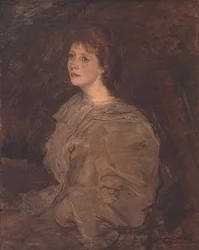 Portret van Mabel Beardsley