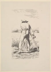 De tarwe maaier