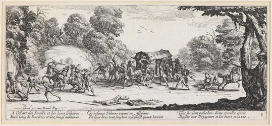Aanval op een reiswagen