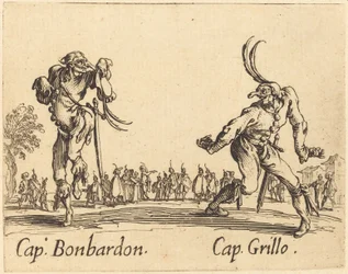 Kapitein Bonbardon en Kapitein Grillo, c. 1622