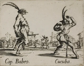 Kapitein Babeo - Cucuba, plaat 16 van Balli di Sfessania