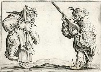 Caprices van verschillende figuren