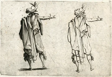 Caprices van verschillende figuren