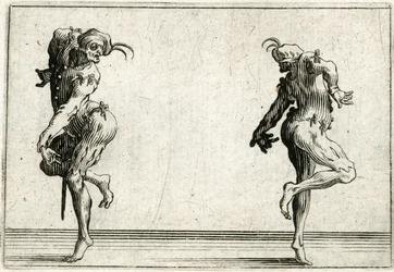 Caprices van verschillende figuren