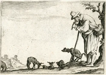 Caprices van verschillende figuren