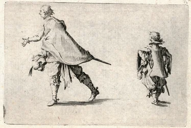 Caprices van verschillende figuren
