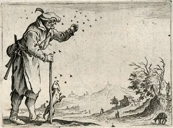 Caprices van verschillende figuren