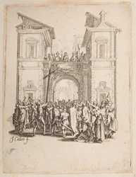 Christus Gepresenteerd aan het Volk, nr. 9 van 11 uit La Petite Passion
