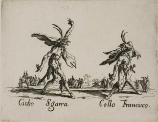 Cicho Sgarra - Collo Francisco, plaat 6 van Balli di Sfessania