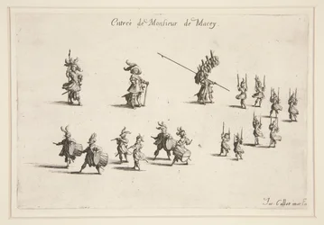 Gevecht bij de Barrière, Entree van M. de Macey