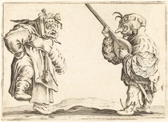 Dansers met luit, ca. 1622