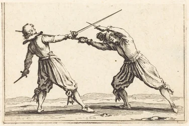 Duel met zwaarden en dolken