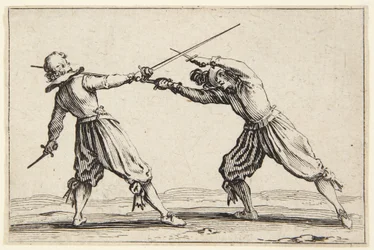 Duel met zwaarden en dolken