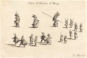 Intocht van M. de Macey