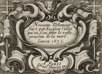 Frontispice, ca. 1635