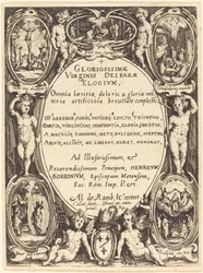 Frontispice voor "Gloriosissimae"