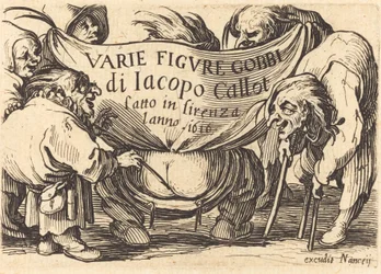 Frontispice voor "Varie Figure Gobbi"