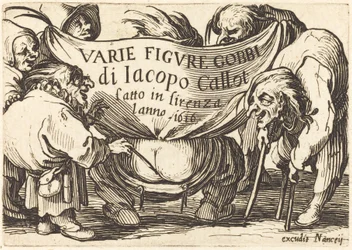 Frontispice voor "Varie Figure Gobbi"