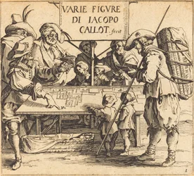 Frontispice voor Varie Figure, ca. 1621