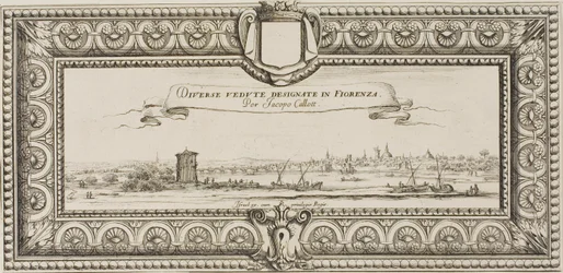 Frontispice, uit Verschillende Scènes Ontworpen in Florence