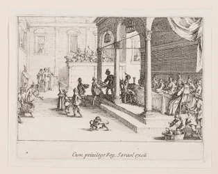 Le festin (Het Banket), uit de serie La vie de l...
