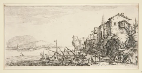 Le petit port (De kleine haven), uit Landschappen voor Giovanni de Medici
