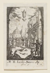 Martelaarschap van de heilige Jakobus de Meerdere (M. B. Jacobi Maioris)