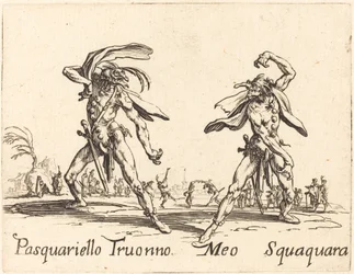 Pasquariello Truonno en Meo Squaquara, ca. 1622