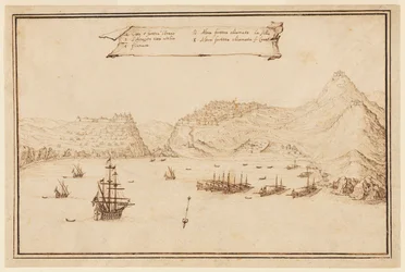 Planometrisch Uitzicht op Oran, Algerije