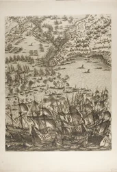 Plaat Vijf uit La Siège de la Rochelle