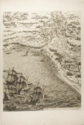Plaat Zes uit La Siège de la Rochelle