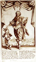 Portret van Claude Deruet (1588-1660) Chevalier de l