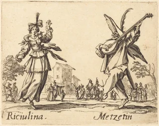 Riciulina en Metzetin, ca. 1622
