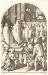 Sint Basil viert de mis, 1608-1611