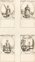 St. Hippolytus; St. Radegund, koningin; St. Cassian; St. Athanasia