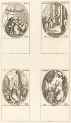 De heilige Ignatius; Reiniging van de Maagd; de heilige Blasius; de heilige Isidorus